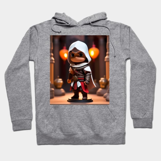 Cute Assassin Chibi Model Hoodie by InfinitelyPink